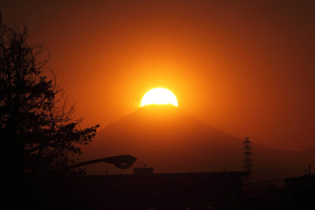 ダイヤモンド富士